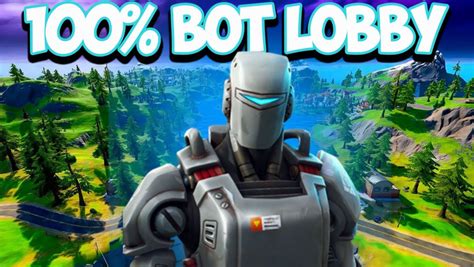 bot lobbies fortnite|how to get bot lobbies in ranked fortnite.